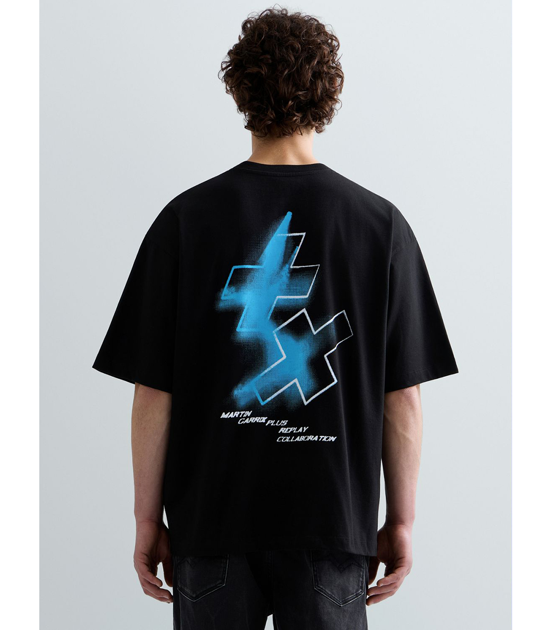 REPLAY &times; MARTIN GARRIX グラフィックTEE MARTIN 詳細画像 ブラック 4